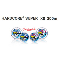 HARDCORE® SUPER X8 - For Fishing  - 300meters - 5 colors - Multicolor - H4320X - YO-ZURI